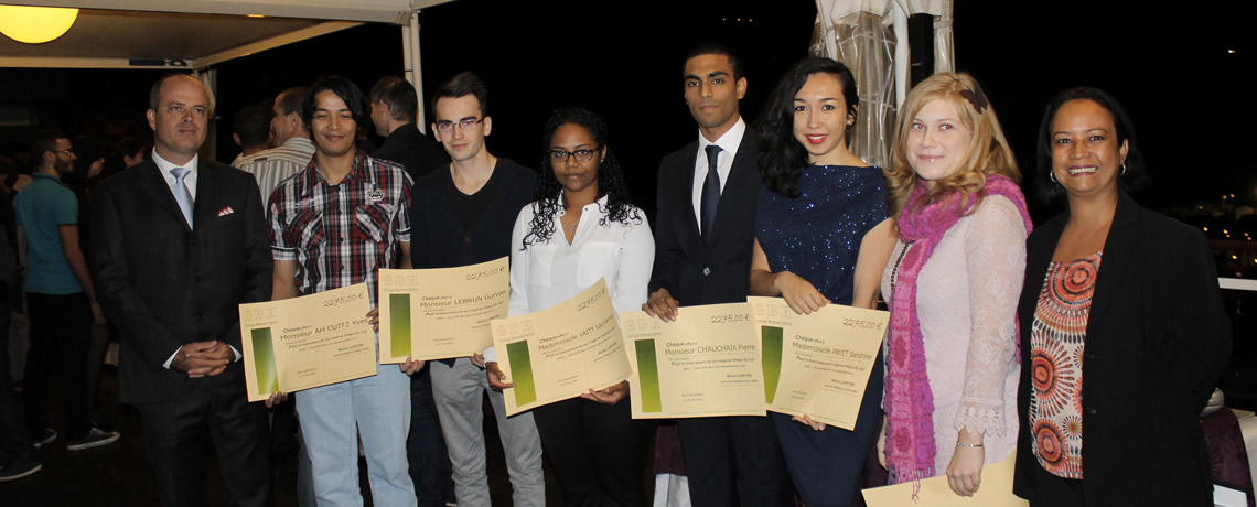 Remise de diplômes du lycée de Bellepierre 