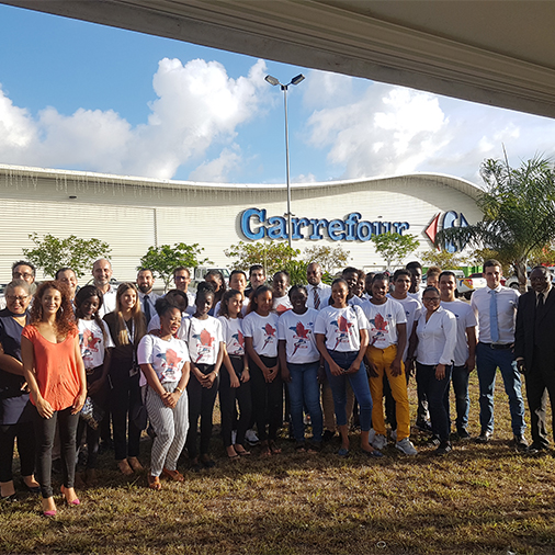 Signature de la charte pour la mise en œuvre de la formation à la préparation au diplôme Bac Pro commerce