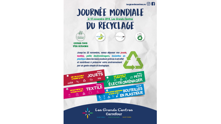 Journée mondiale du Recyclage et réduction des déchets