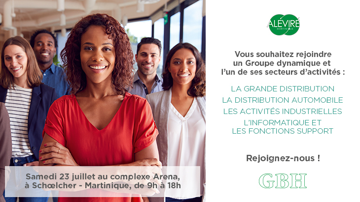 GBH invite à "Alé Viré", la 5ème édition du salon du retour des talents en Martinique pour l'emploi des jeunes