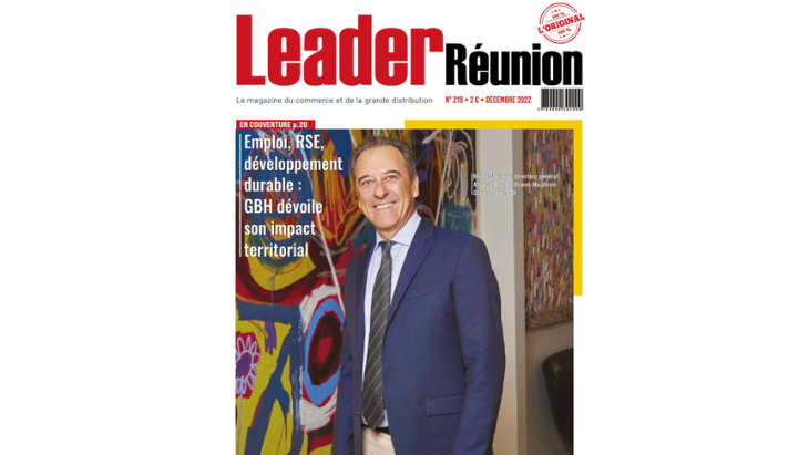 GBH, en couverture du magazine Leader Réunion, dévoile son impact territorial durable