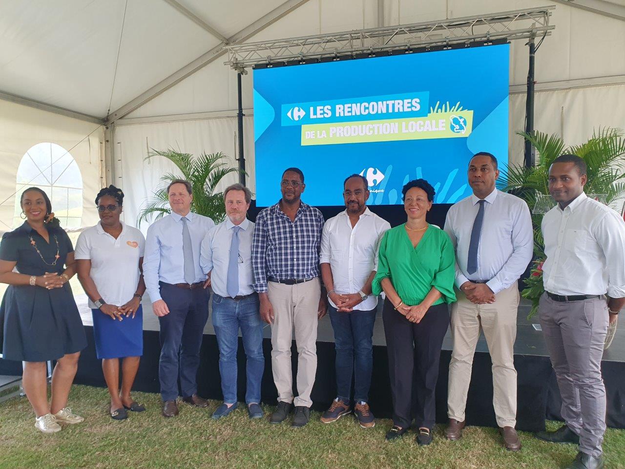 GBH et Carrefour Martinique engagés pour la production locale
