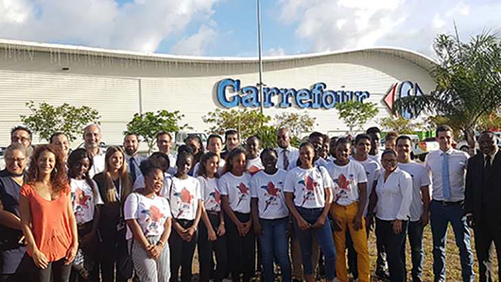 Signature de la charte pour la mise en œuvre de la formation à la préparation au diplôme Bac Pro commerce 